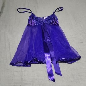 Frederick's of Hollywood Purple Chemise